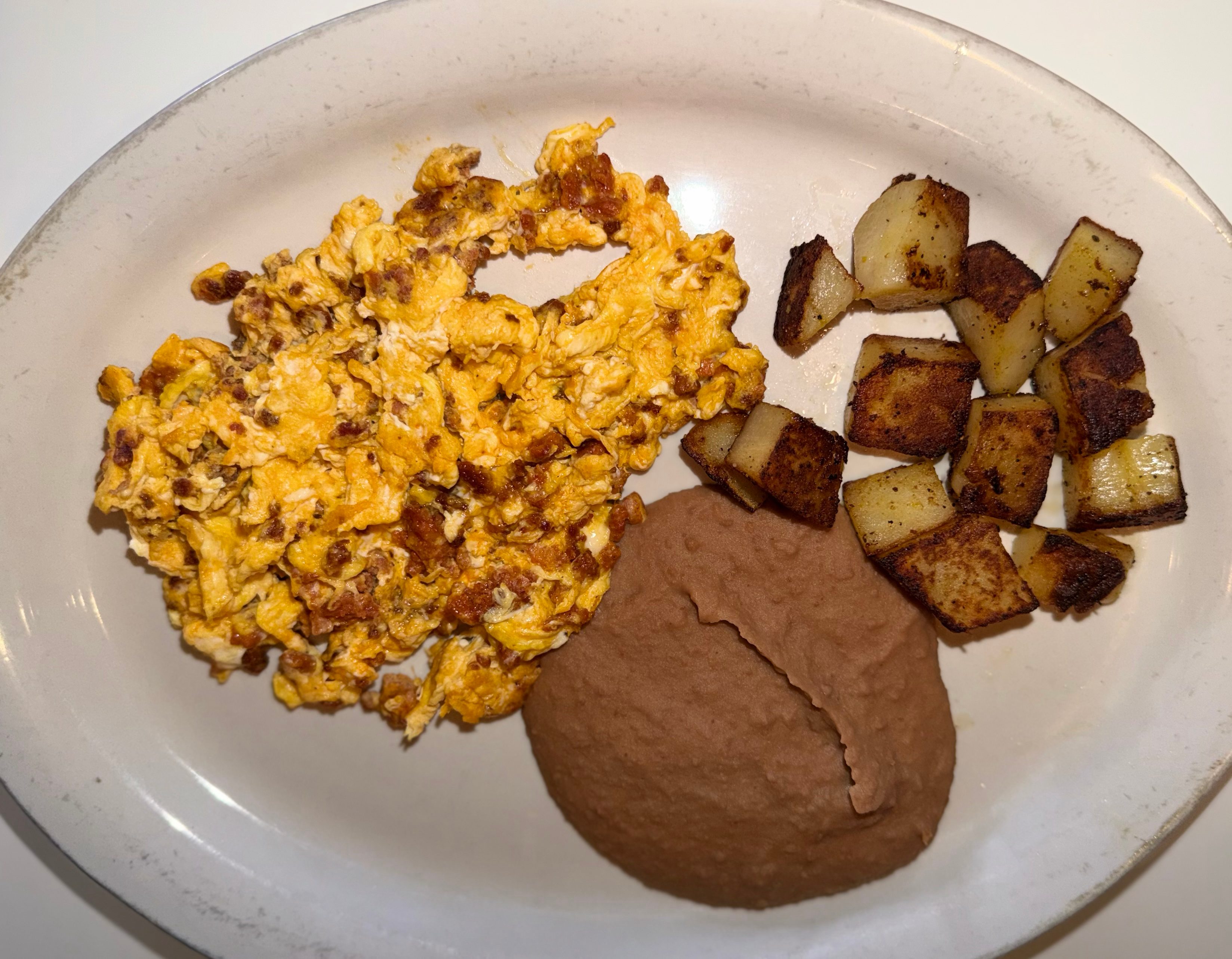 Chorizo con Huevos.