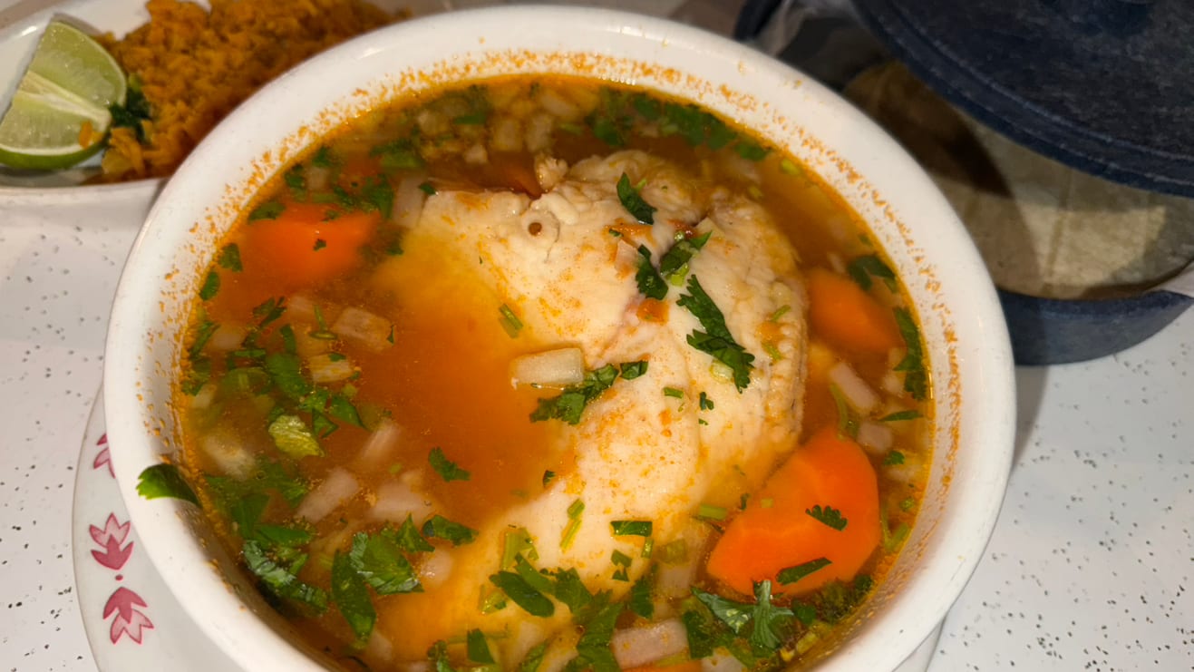 Caldo de Pescado (Fish Soup).