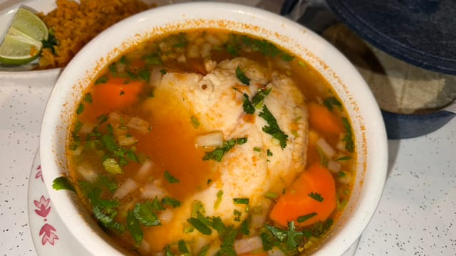 Caldo de Pescado (Fish Soup).