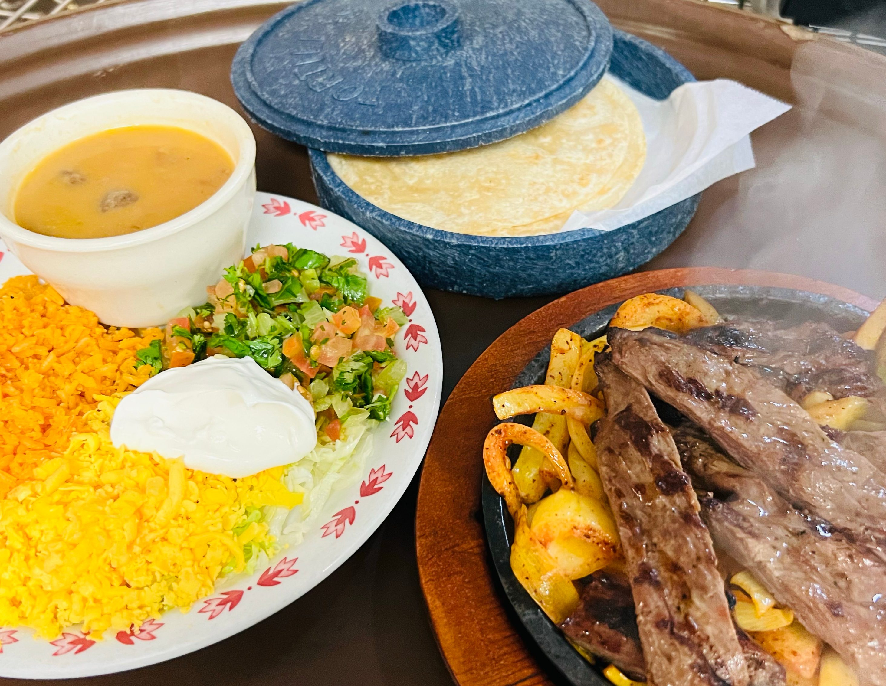 Fajitas for One.