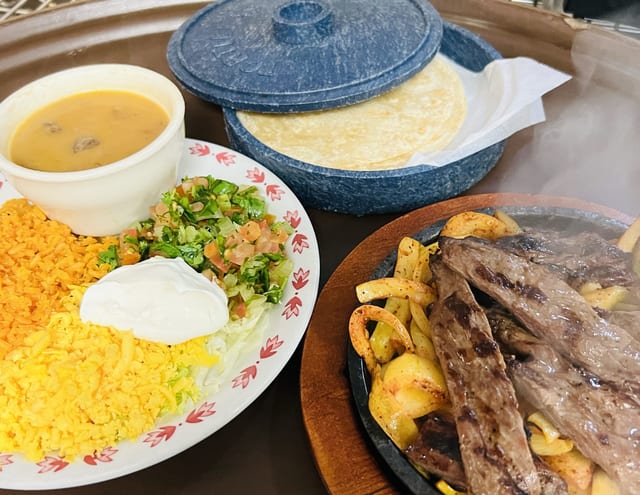Fajitas for One.