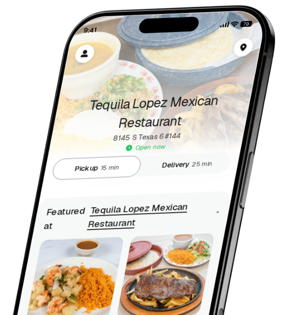 Tequila Lopez Mexican Restaurant app preview