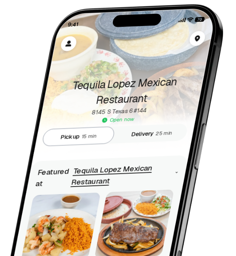 Tequila Lopez Mexican Restaurant app preview
