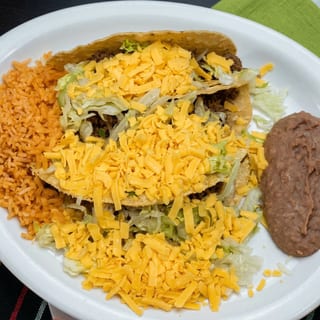 Golden Shredded Chicken Tacos