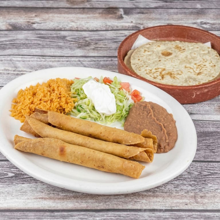 Flautas That Delight Your Tastebuds