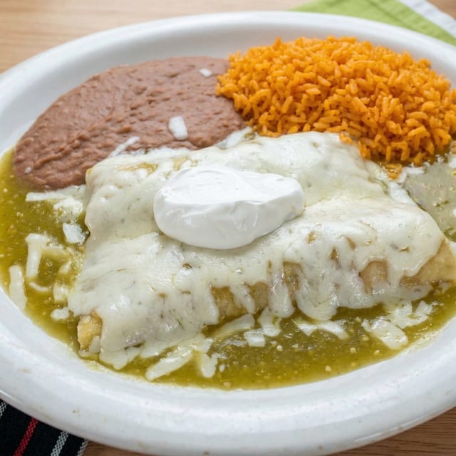 Enchiladas Suizas.