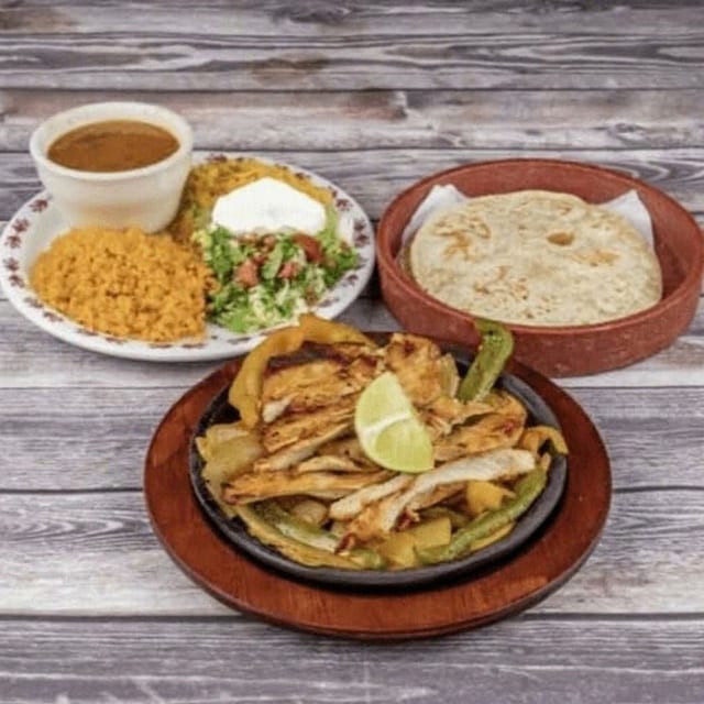 Fajitas for 1.
