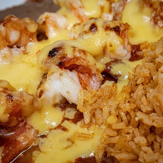 Shrimp Enchiladas.