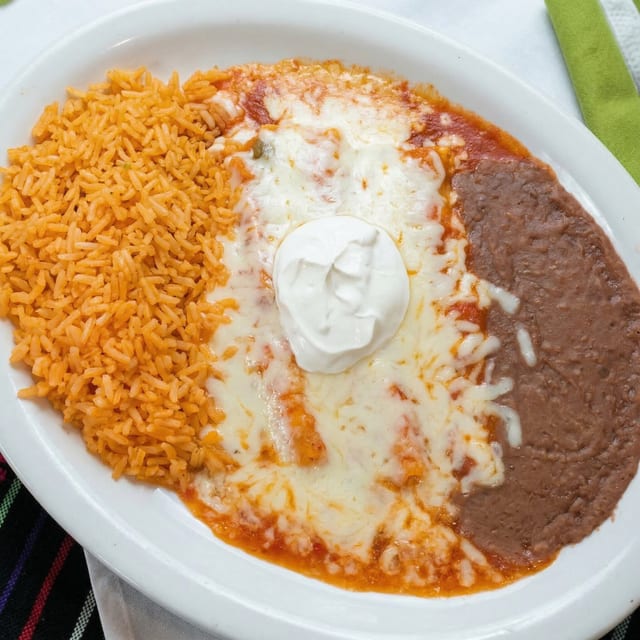 Enchiladas Mexicanas.