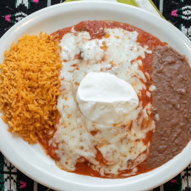 Veggie Burrito Ranchero.