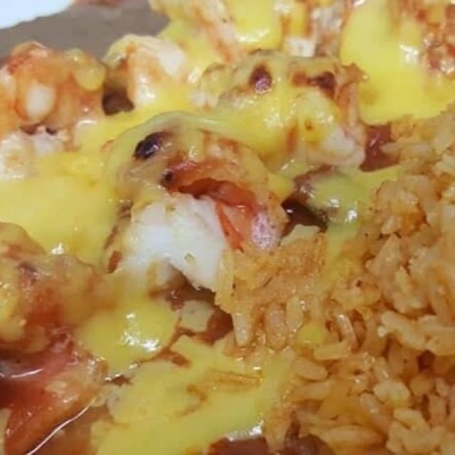 Shrimp Enchilada.